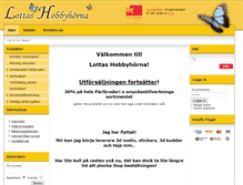 Tablet Screenshot of lottashobby.com